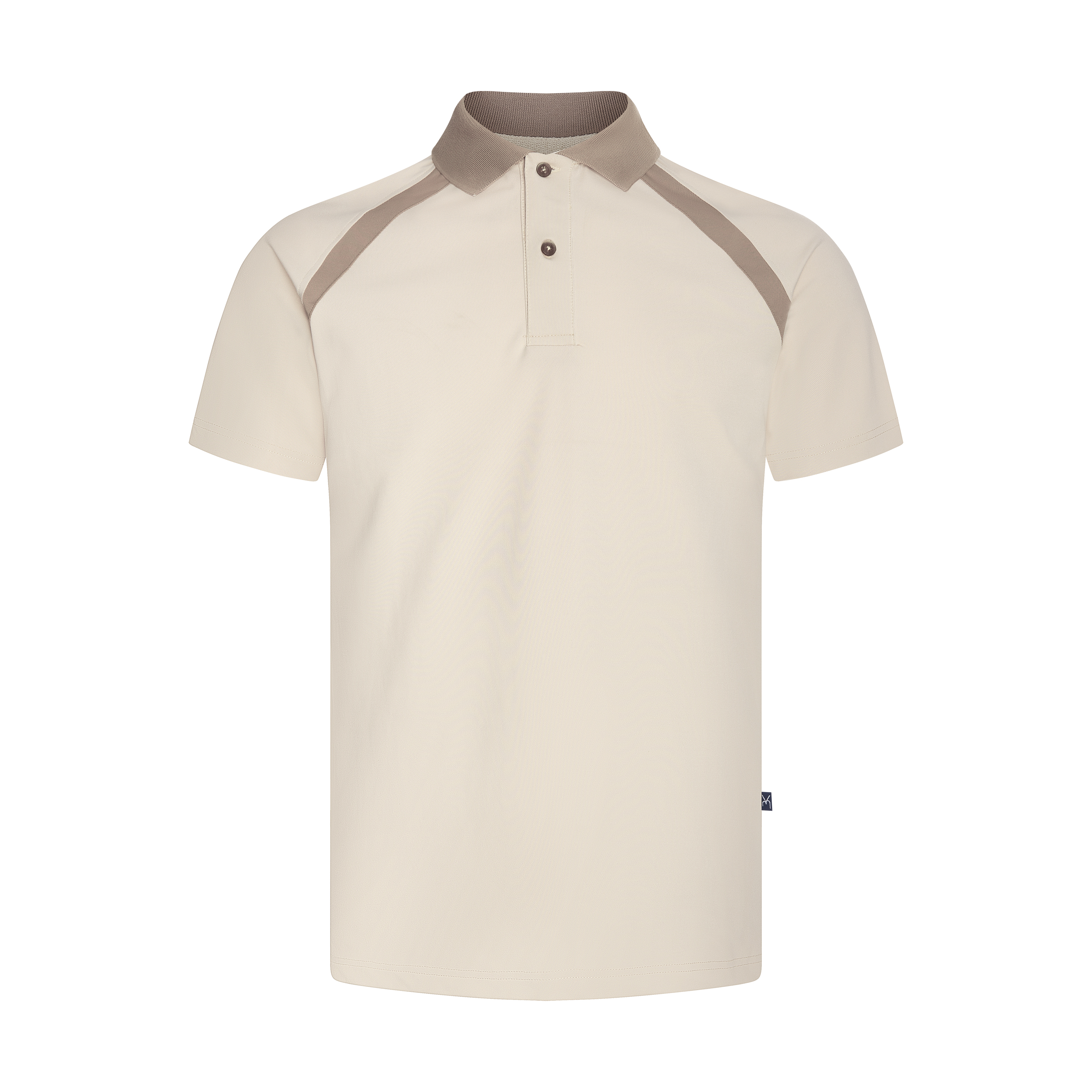 Sport Regular-Fit Polo Shirt with Contrast Curved Panels Down Raglans Front Men Polo Shirts New Arrival Polo Shirts For Men 2