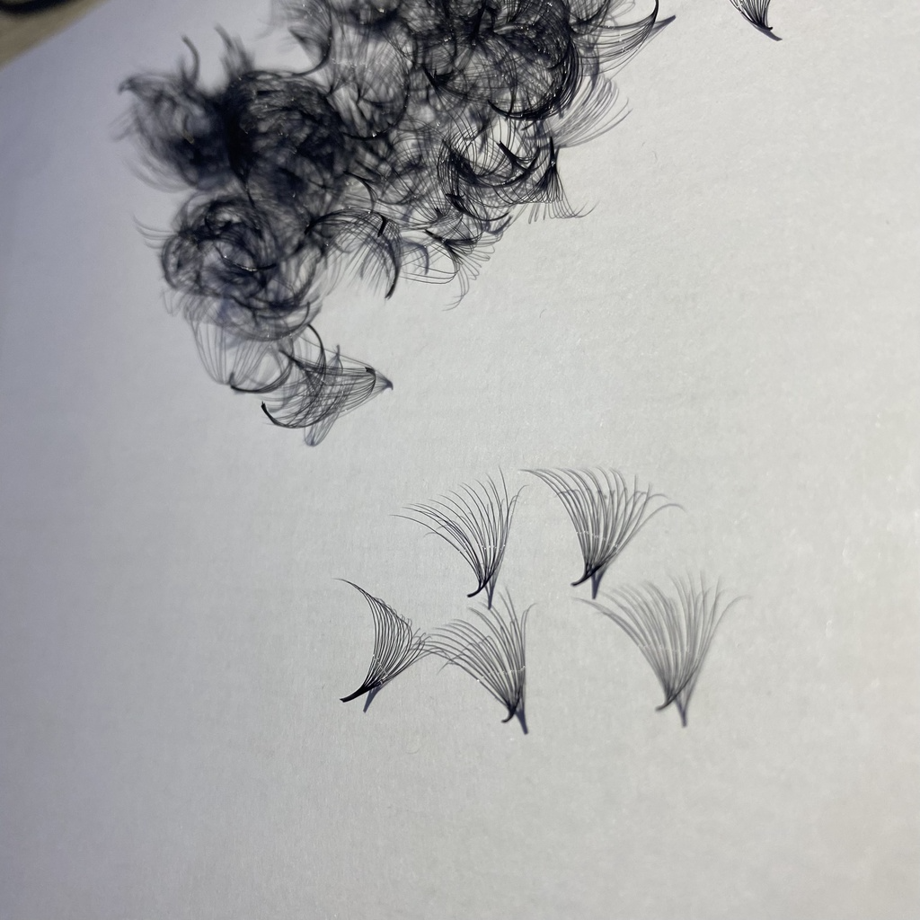 Mi FAN 12D MIX SIZE Thickness 0.05 extension tool fan Thuy Ha Eyelashes Extension OEM ODM Service  4