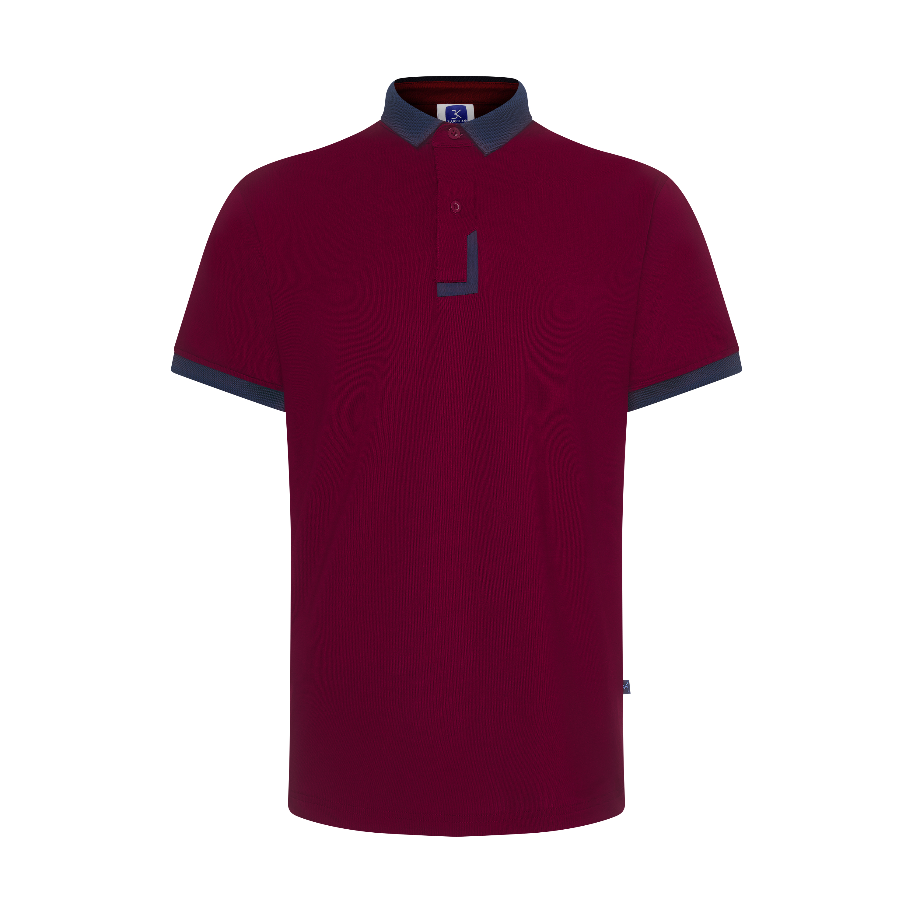 Polyester Spandex Regular-Fit Polo Shirt with Contrast Placket Collar & Sleeves Men Polo Shirts New Arrival Shirts For Men 3