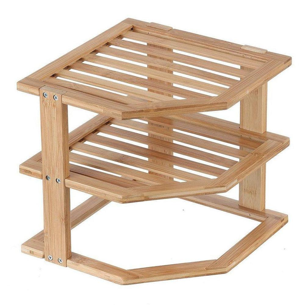 2-tier bamboo dish rack, Household items made from bamboo laminated, safe for health and aesthetically pleasing, wholesale. 1