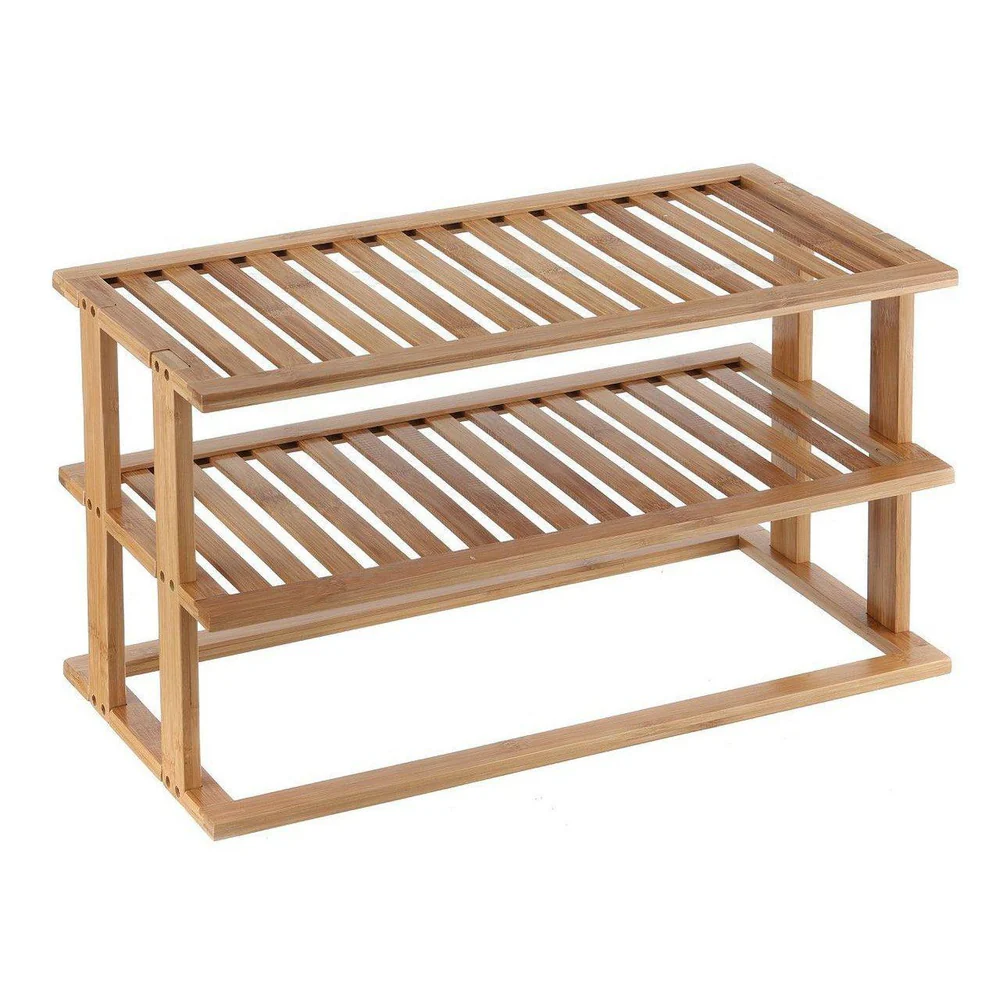 2 Tier Rectangular Bamboo, Household items made from bamboo laminated, safe for health and aesthetically pleasing, wholesale. 1