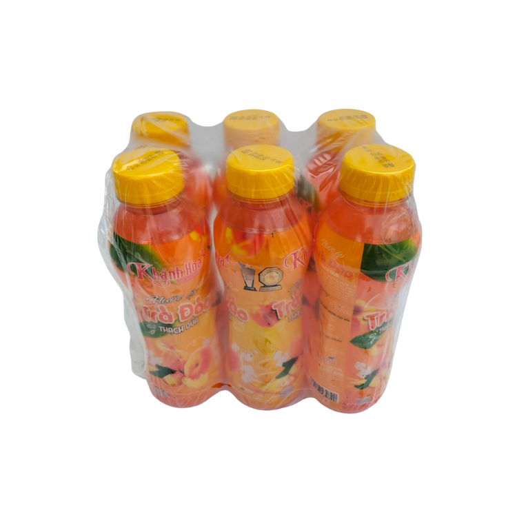 Best Price Coconut Jelly Peach Tea Juice Flavored Beverage Iso Packed In Box Vietnam Manufacturer 2