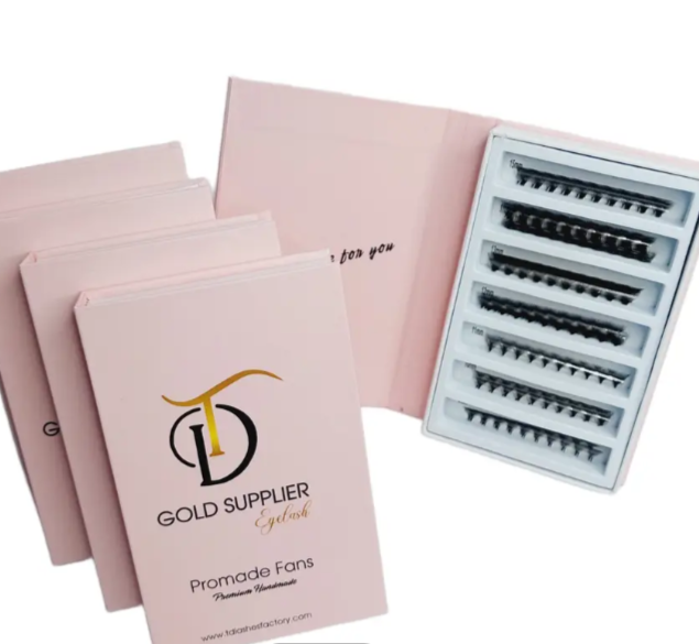 TD Lashes - Ultra Speed 12D volume eyelash extension extension eyelash Premade Fans Lashes Russian Volume Mega Lashes 5
