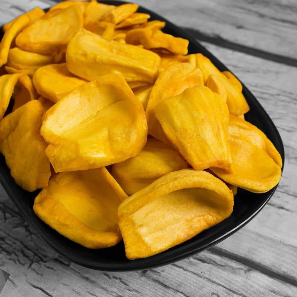 Wholesaler Dried Jackfruits Chips Green Vina Ready To Eat Snacks Vacuum Drying Natural Sweetness Made In Vietnam Manufacturer 2