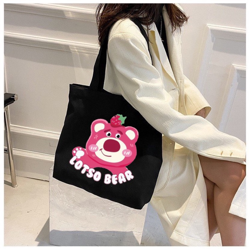 Cotton Canvas Tote Bag Good Quality Handled Style Customized Color Reusable Travel Handle Gift From Vietnam Manufacturer 2