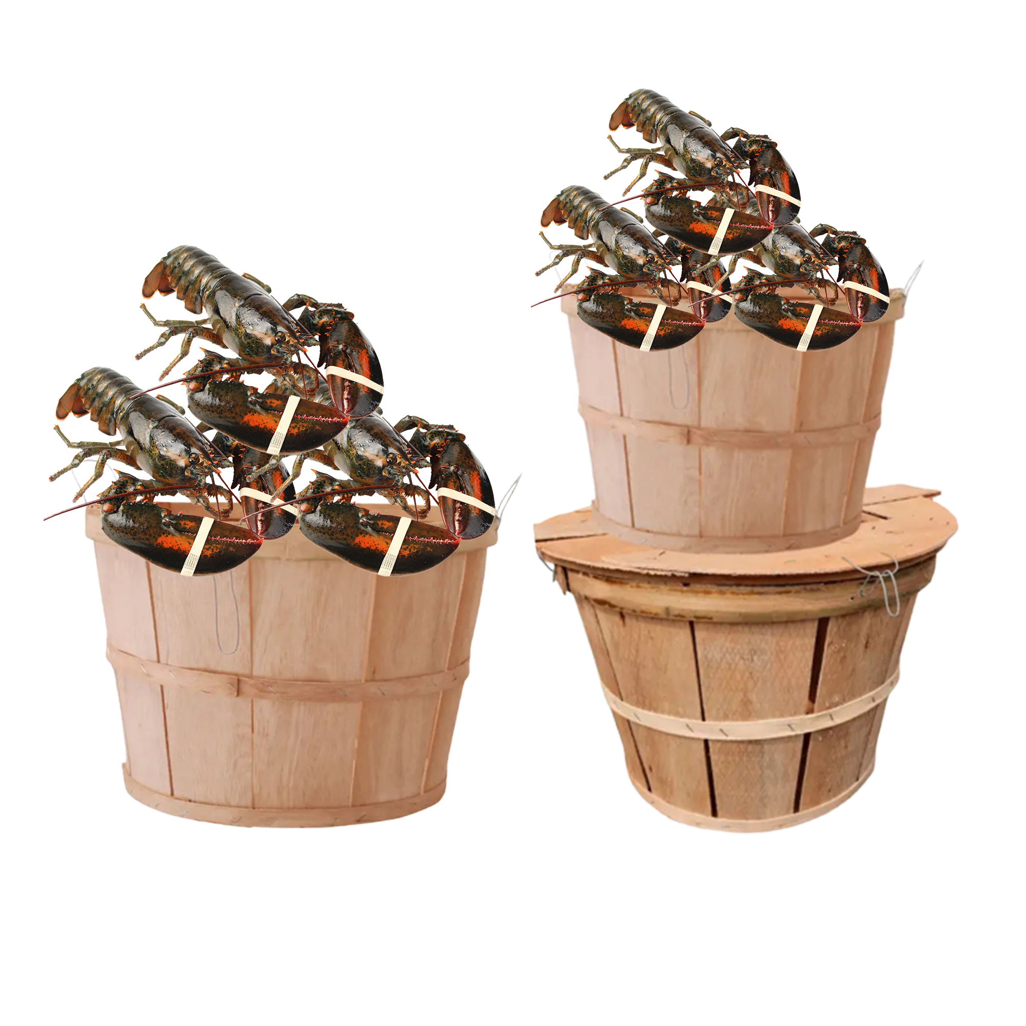 Hot Selling Fruit Basket Wood Vegetable Storage Basket Sustainable Eco-Friendly Material Viet Nam Manufacturer 4