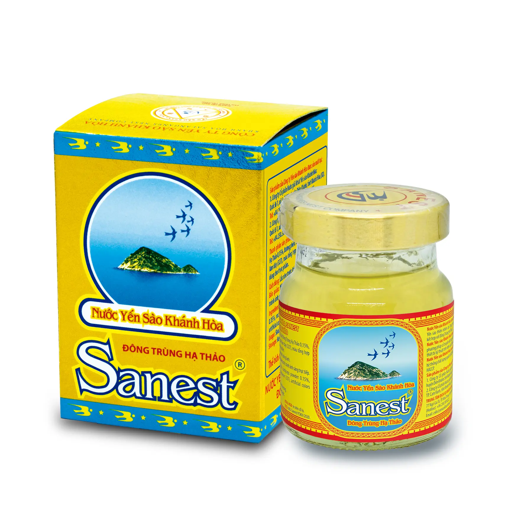 Bird's Nest Drink With Cordyceps Top sale Precious Food using for drinking ISO packing in jar Made in Vietnam Manufacturer 2