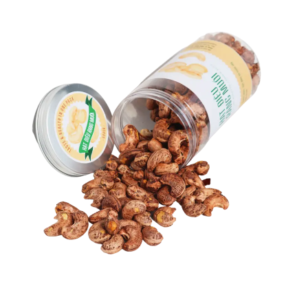 White Cashew Nut Wholesale Organic Using For Food Salted Carton Box Plastic Wrap Vietnam Manufacturer 4