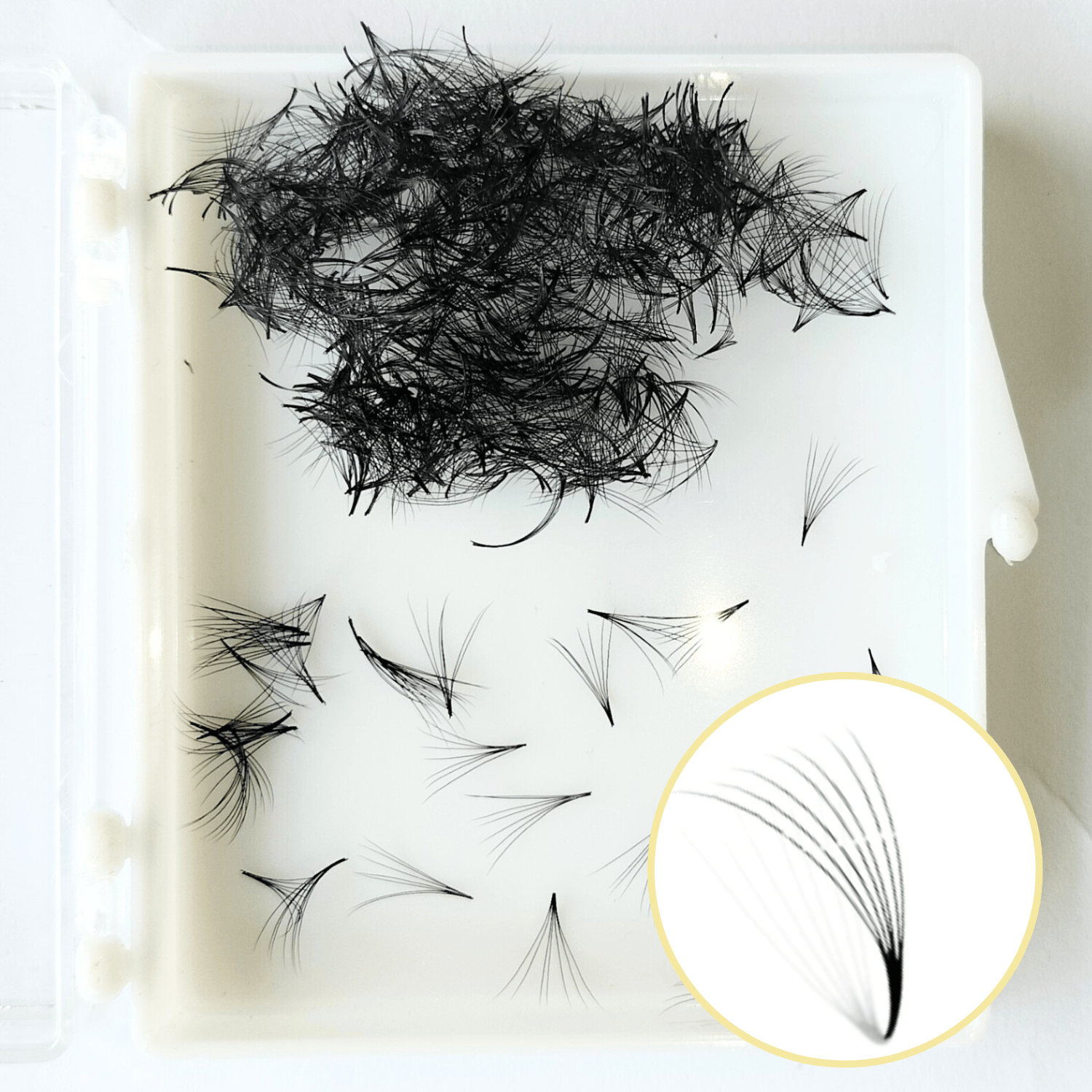 Eyelash Extension Top Choice 3D Premade Fan Eyelash Individual Eyelashes Tray Lash Extensions Using For Beauty Vietnam 3
