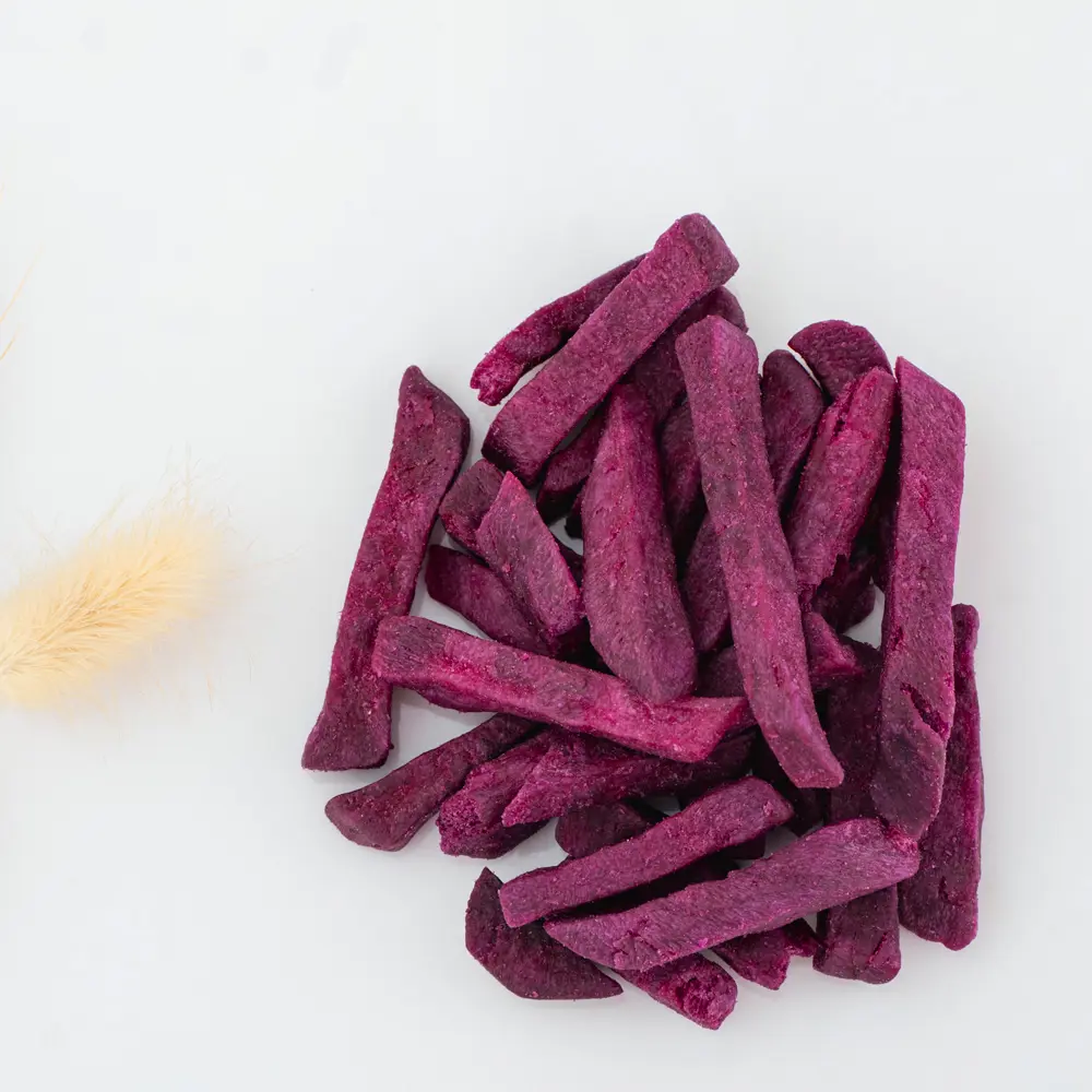 Organic Dried Purple Sweet Potato Natural No Preservatives OEM Sweet Made From Fresh Purple Sweet Potato 7
