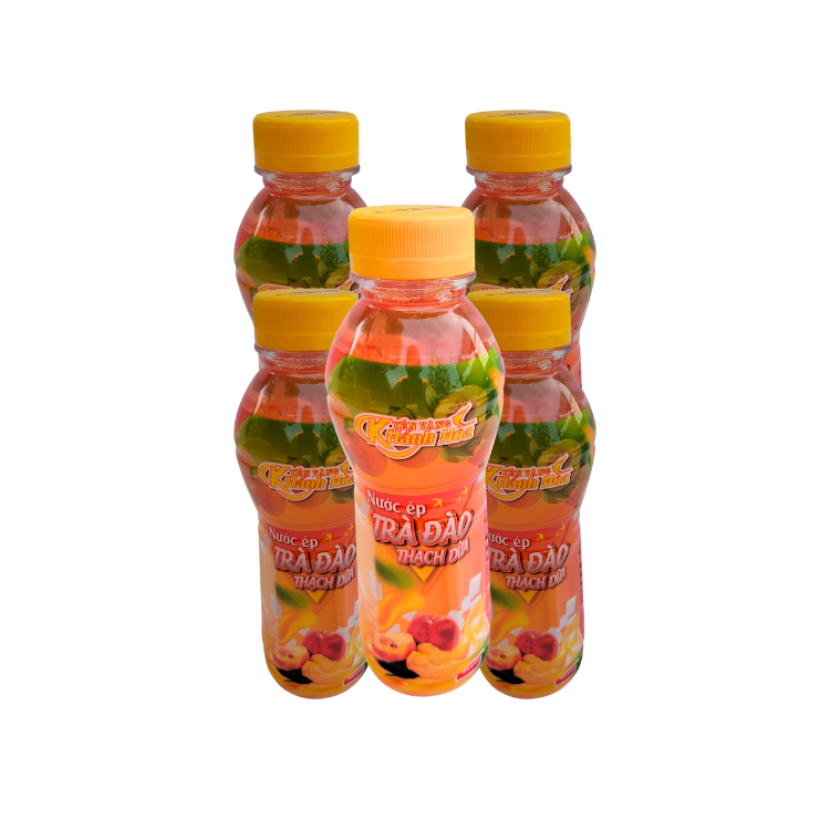 Best Price Coconut Jelly Peach Tea Juice Flavored Beverage Iso Packed In Box Vietnam Manufacturer 6