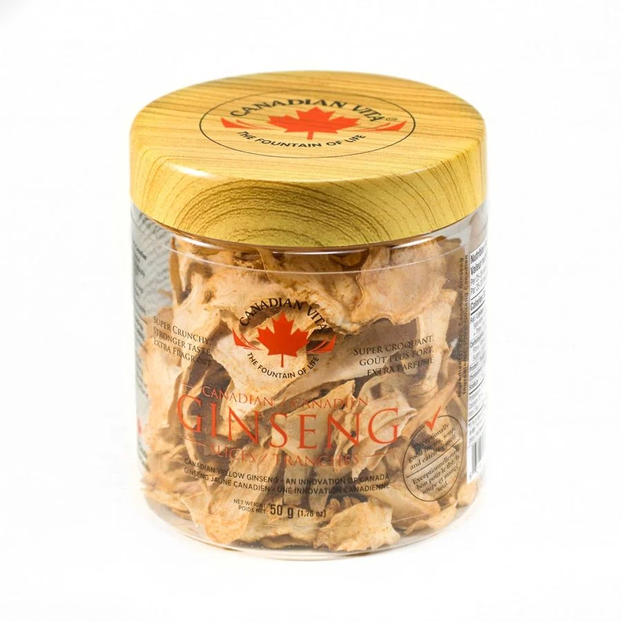 Product from vietnam Canadian Vita Dried Ginseng Slices 5 years old, dried slices 50g 4