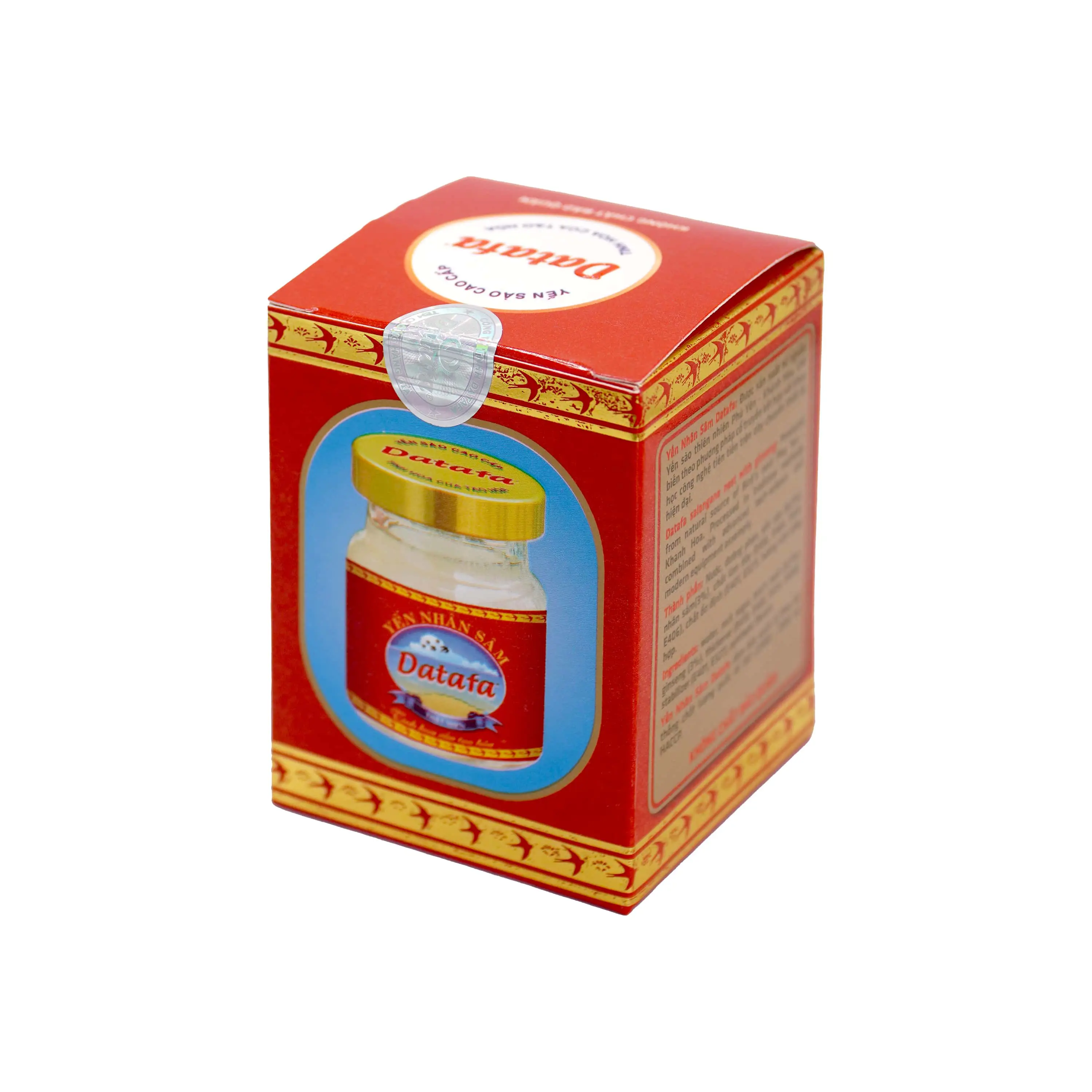 High Quality Nutritious DATAFA Bird's Nest with Ginseng Using For Drinking ISO HACCP Certification Made In Vietnam Manufacturer 6