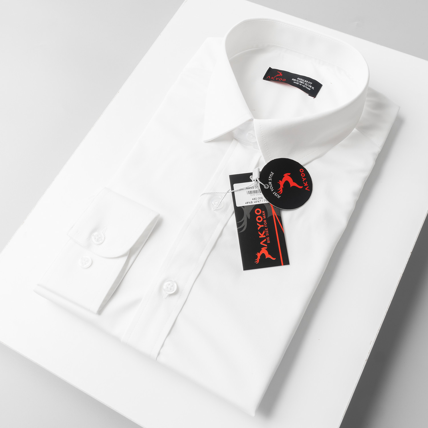 Wholesale high-end fashion men's shirts, cheap high-end fashion office uniforms for men made Vietnam 1
