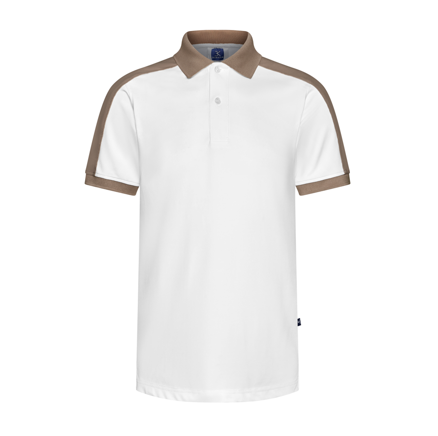 Clothes For Men Sport Regular-Fit Polo Shirt with Contrast Along Shoulders to Sleeves Men Polo Shirts Polo Shirts For Men 6