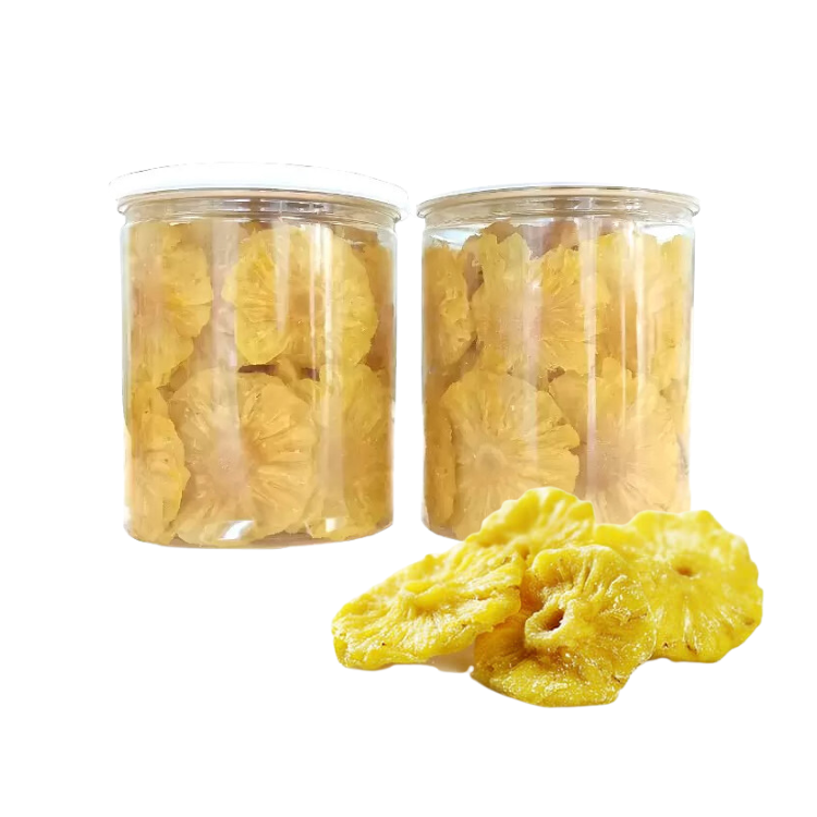 Dried Pineapple Slices Good Choice Natural Sweet Using For Food Good Quality Packing In Carton Made In Vietnam Manufacturer 5