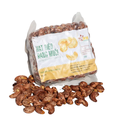 White Cashew Nut Rich Protein Crunchy Using For Food Salted Carton Box Plastic Wrap Vietnamese Manufacturer 5