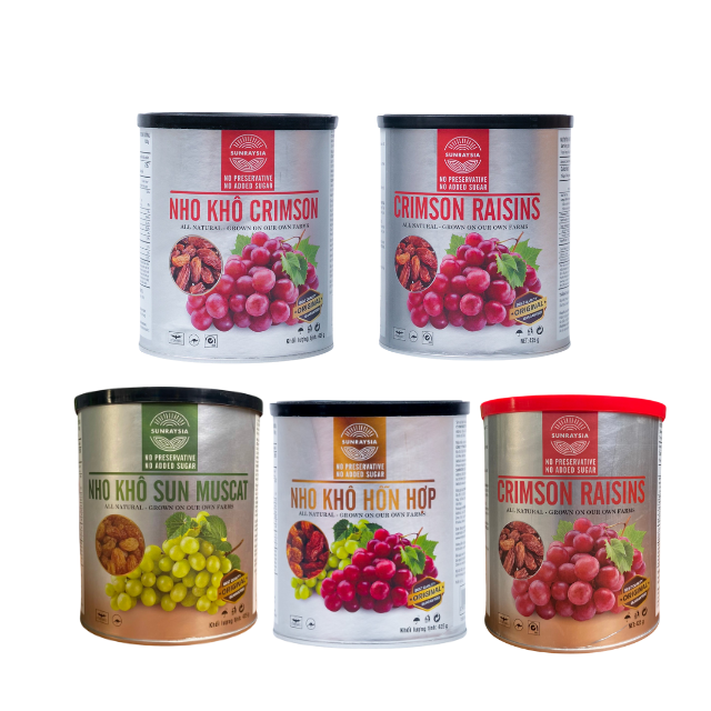 24/7 Customer Service Packaging Raisin OEM ODM Dried Grapes Raisin Grape Manufacturer From Australian Packaging In Vietnam 6