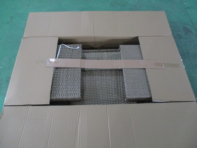  Top Best Quality Fast Shpping Gold Supplier Top Sale Wicker Furniture Julemind Dinning Set With Glass Nice Design 7