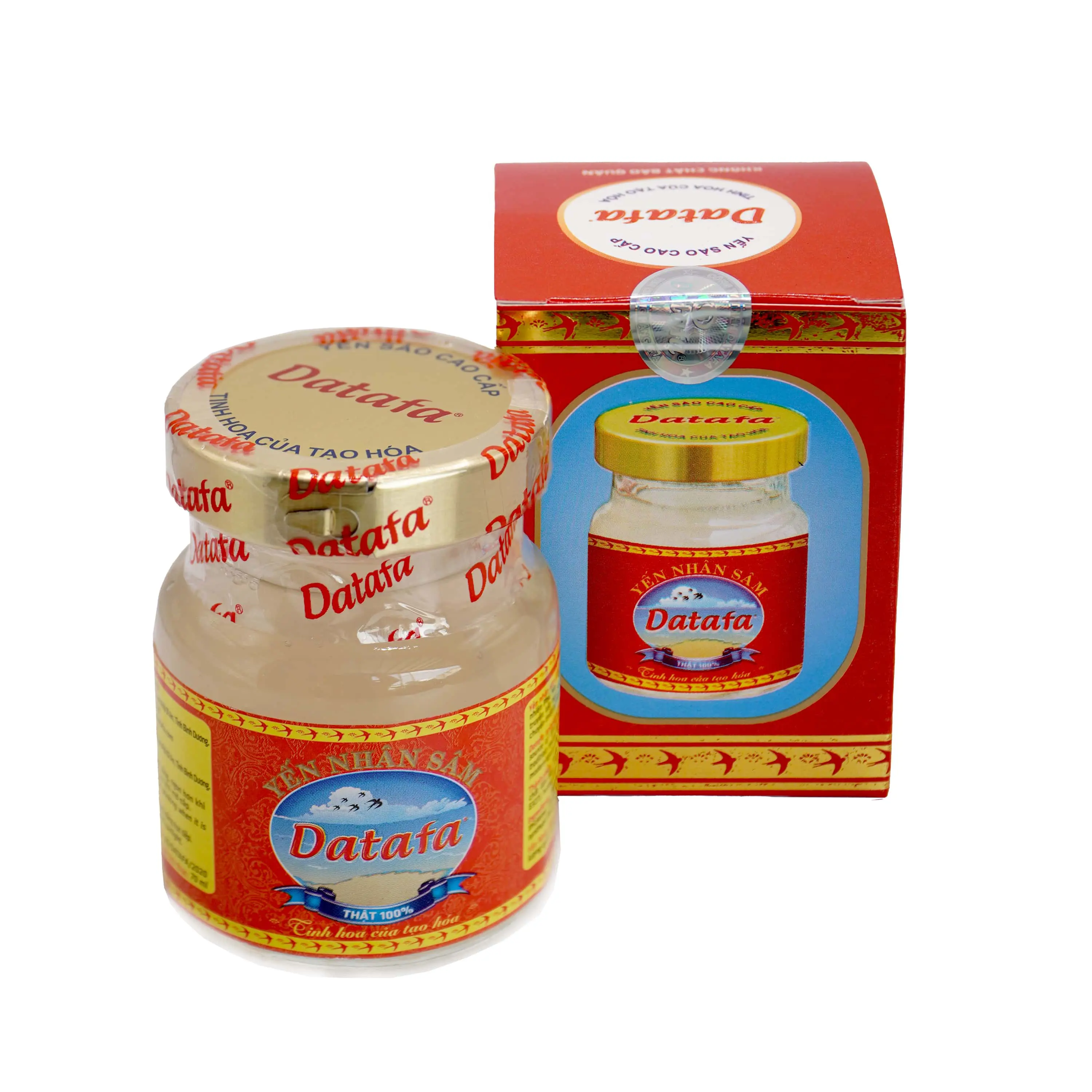High Quality Nutritious DATAFA Bird's Nest with Ginseng Using For Drinking ISO HACCP Certification Made In Vietnam Manufacturer 2