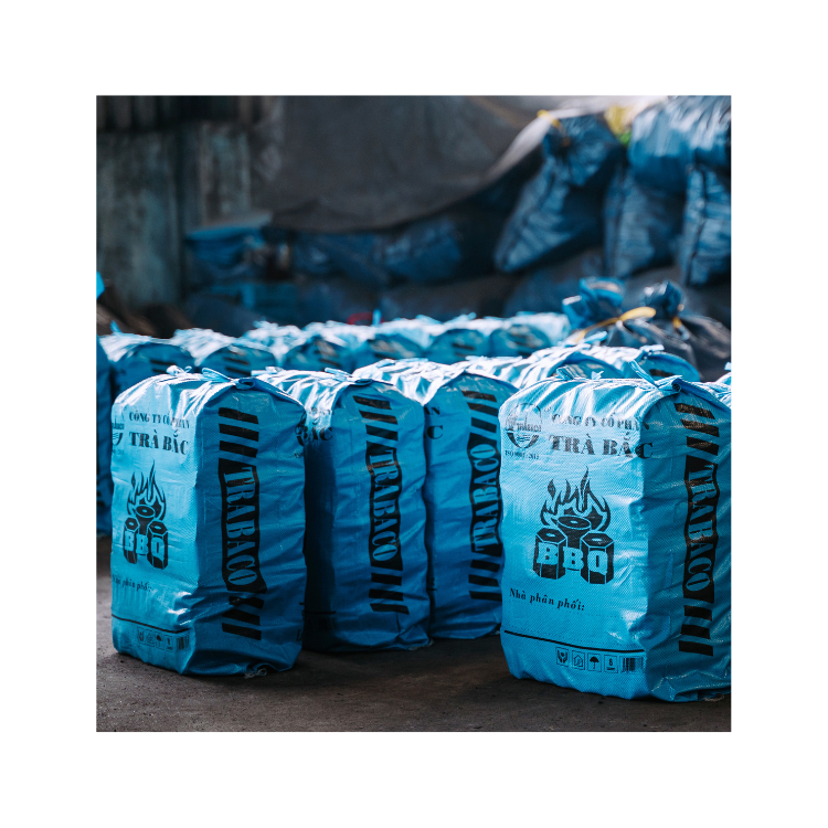 Coconut Shell Charcoal Briquette Machine Good Quality High Power For Grilling Halal Vilas Iso Halal Gmp Trabaco Vietnam 2