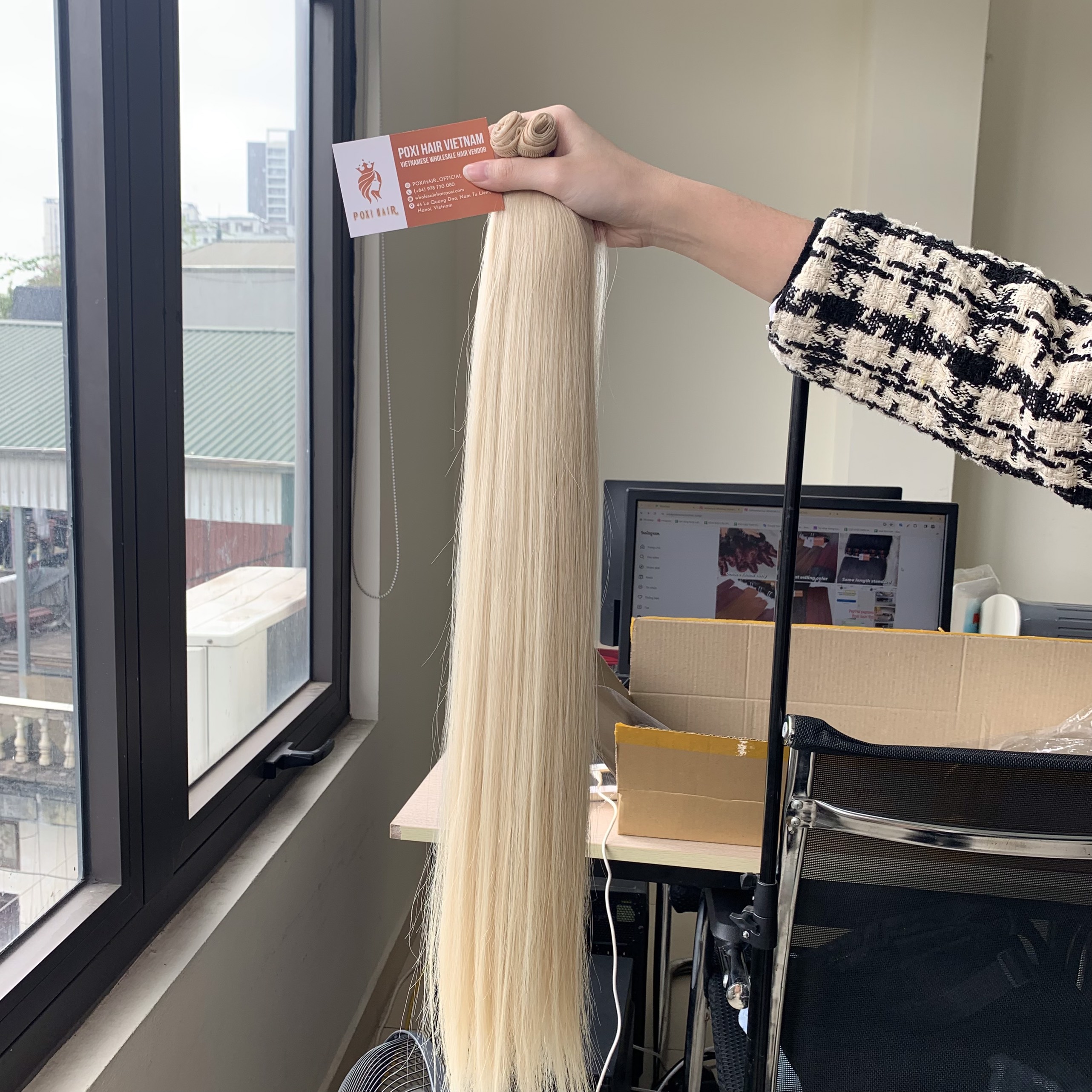 Genius Weft Natural Straight Hair Extensions Bulk Sale Virgin Hair Beauty And Personal Care From Vietnam Manufacturer 5