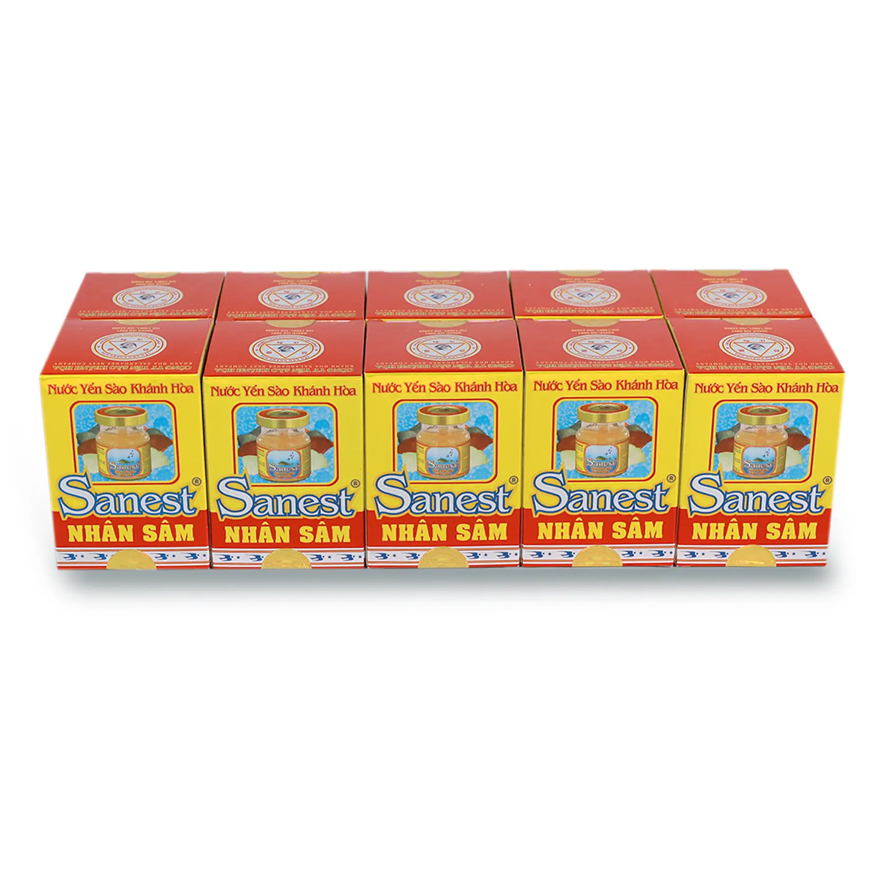 Bird's nest drink with fucoidan ginseng Good choice Nutritious using for drinking ISO packing in jar Made in Vietnam Manufacturer 2
