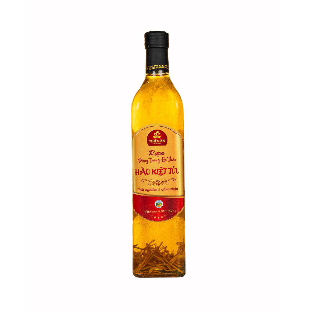 Cordyceps Wine 1L Wholesale Good Taste Using For Drinking ISO Packing In Glass Bottle Made In Vietnam Manufacturer Fast Delivery 1