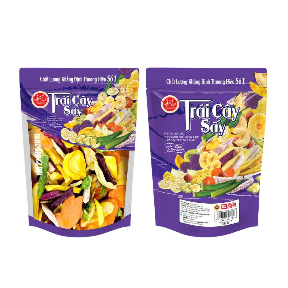 Healthy Food 12 Kinds of Fruits & Vegetables Mixed Freeze Cripsy Snacks Dried Natural Fruits and Vegetables Vietnam Manufacturer 2