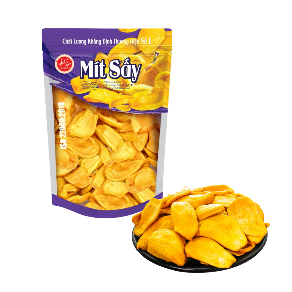 Customized Serviced High Quality Dried Fruits Chips Snack Slice No Sugar Freeze Dried Jackfruit Made in Vietnam 4