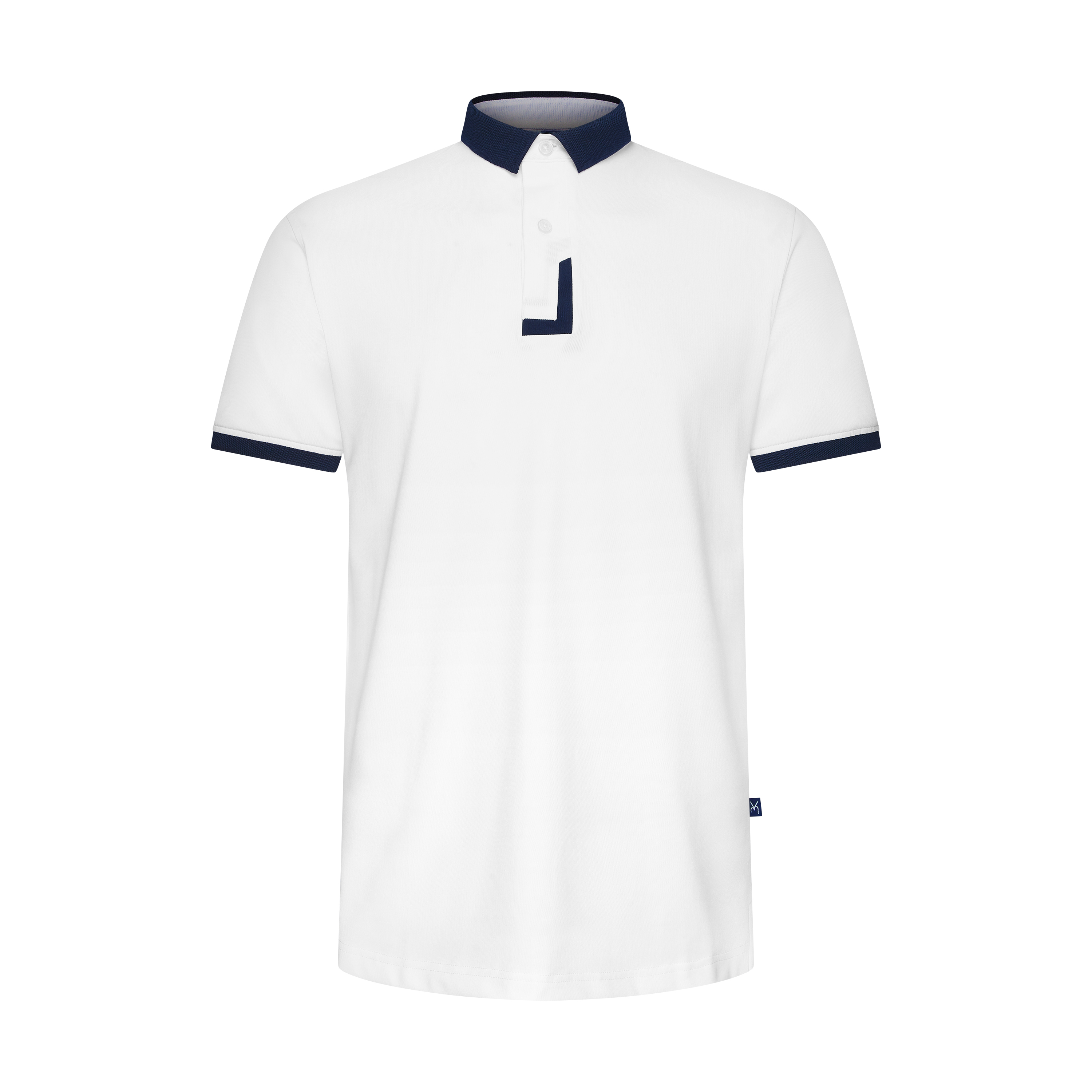 Polyester Spandex Regular-Fit Polo Shirt with Contrast Placket Collar & Sleeves Men Polo Shirts New Arrival Shirts For Men 4