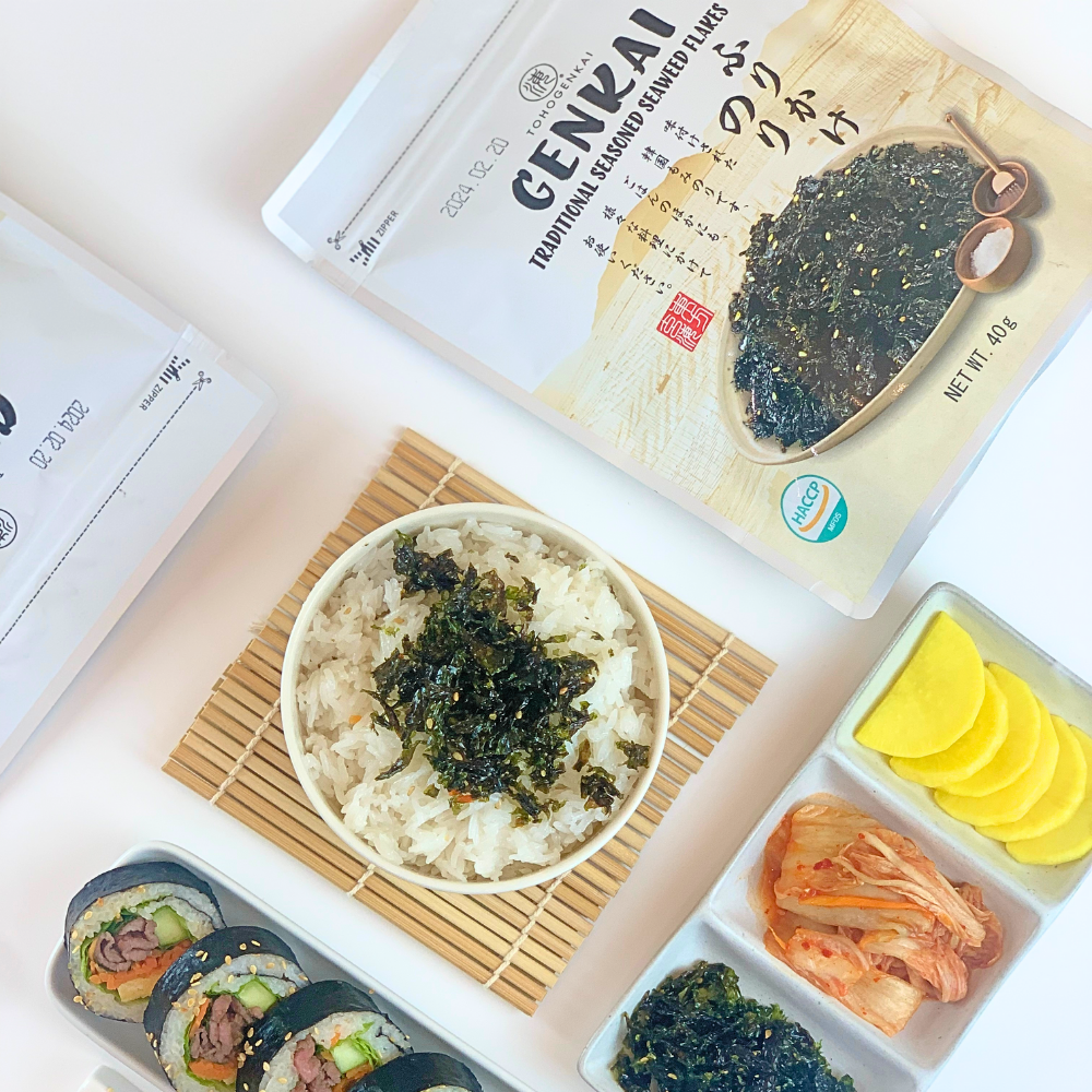 Family Seaweed Flavored Traditional Seaweed Rice 40G Good Quality Fast Food Instant Food Dried Packed In Bag From Vietnam 3