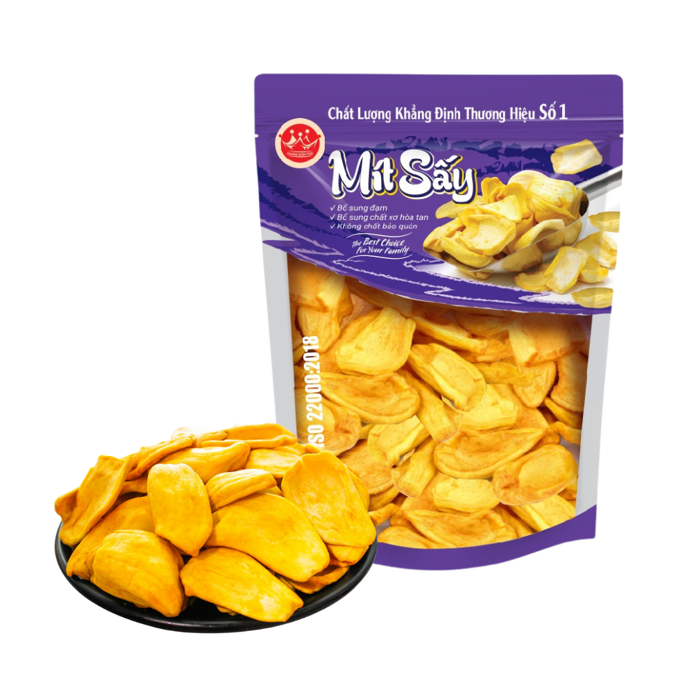High Quality Dried Fruits Chips Snack Healthy Dried Jackfruit Best Price From Vietnam Manufacturer 1