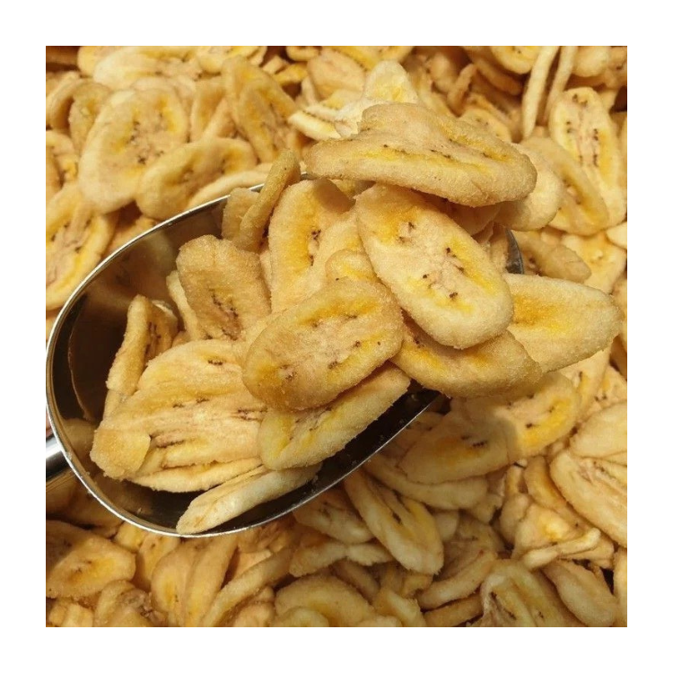 Fast Delivery Dried Banana Chips Green Vina Ready To Eat Snacks Vacuum Drying Natural Sweetness Vietnamese Manufacturer 4