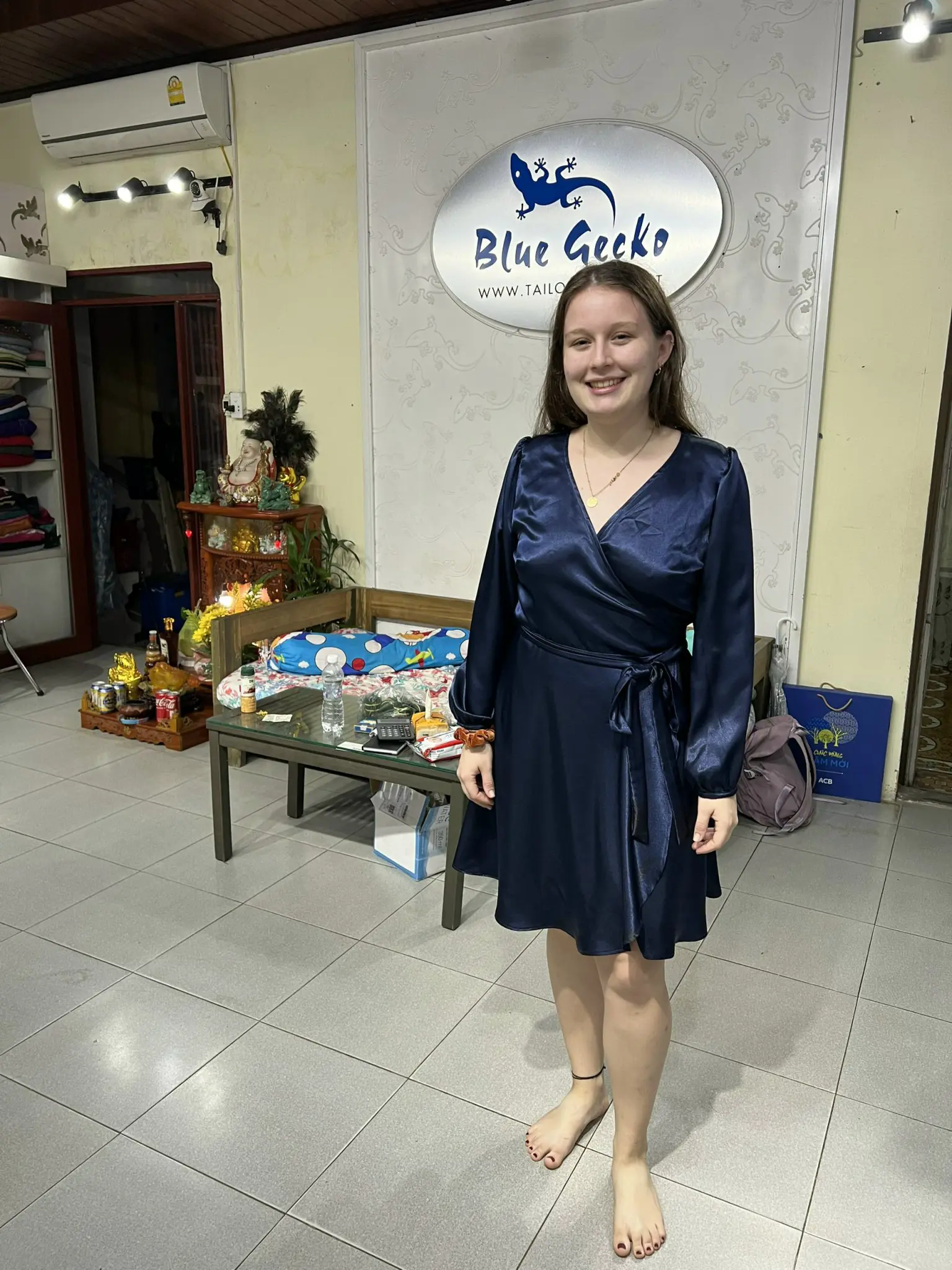 Best Seller ODM OEM Nice Design Best Price Dress Linen Fast Delivery Made In Vietnam 4