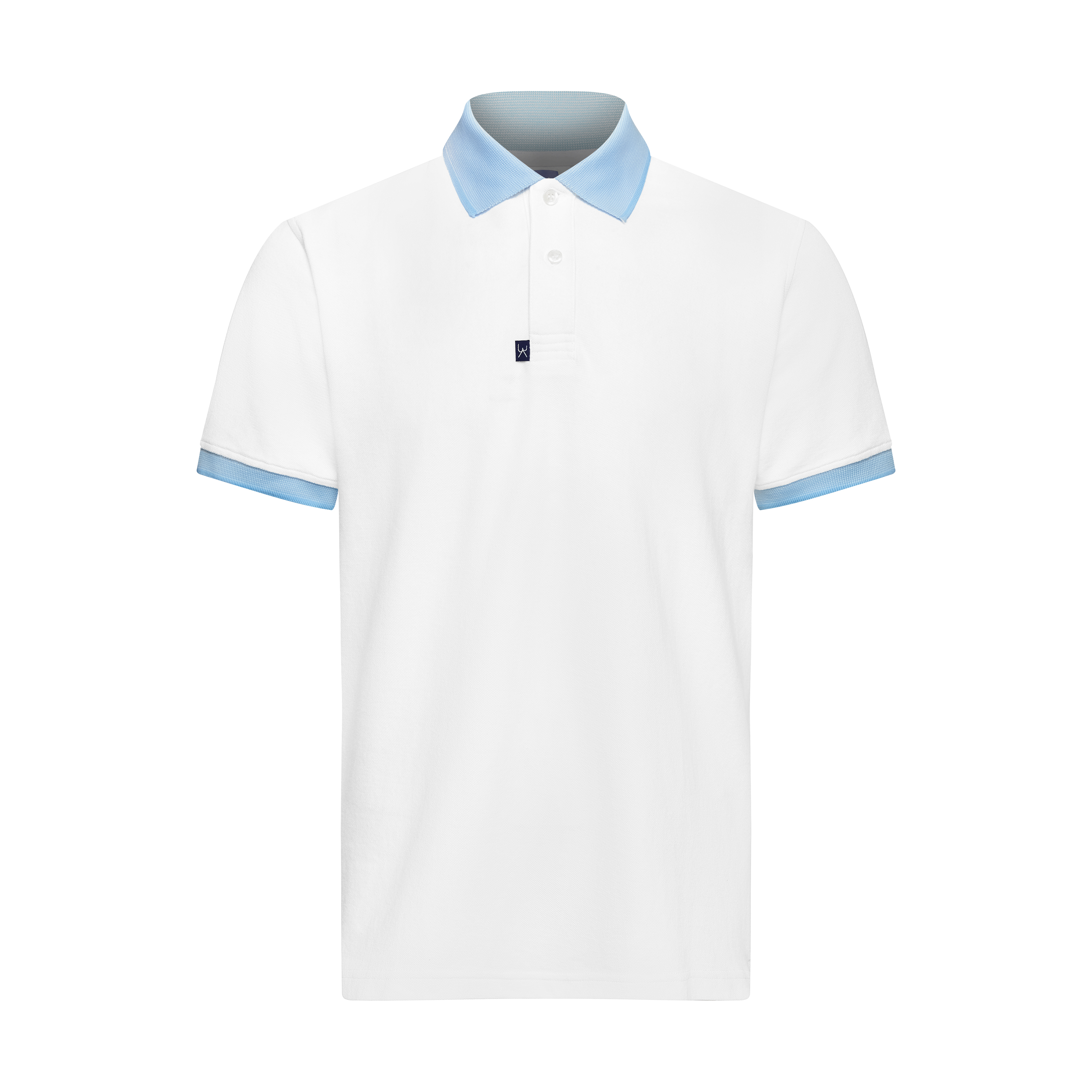 Clothes For Men Cotton Spandex Regular-Fit Polo Shirt with Contrast Collar & The Cuff Men Polo Shirts Shirts For Men 6