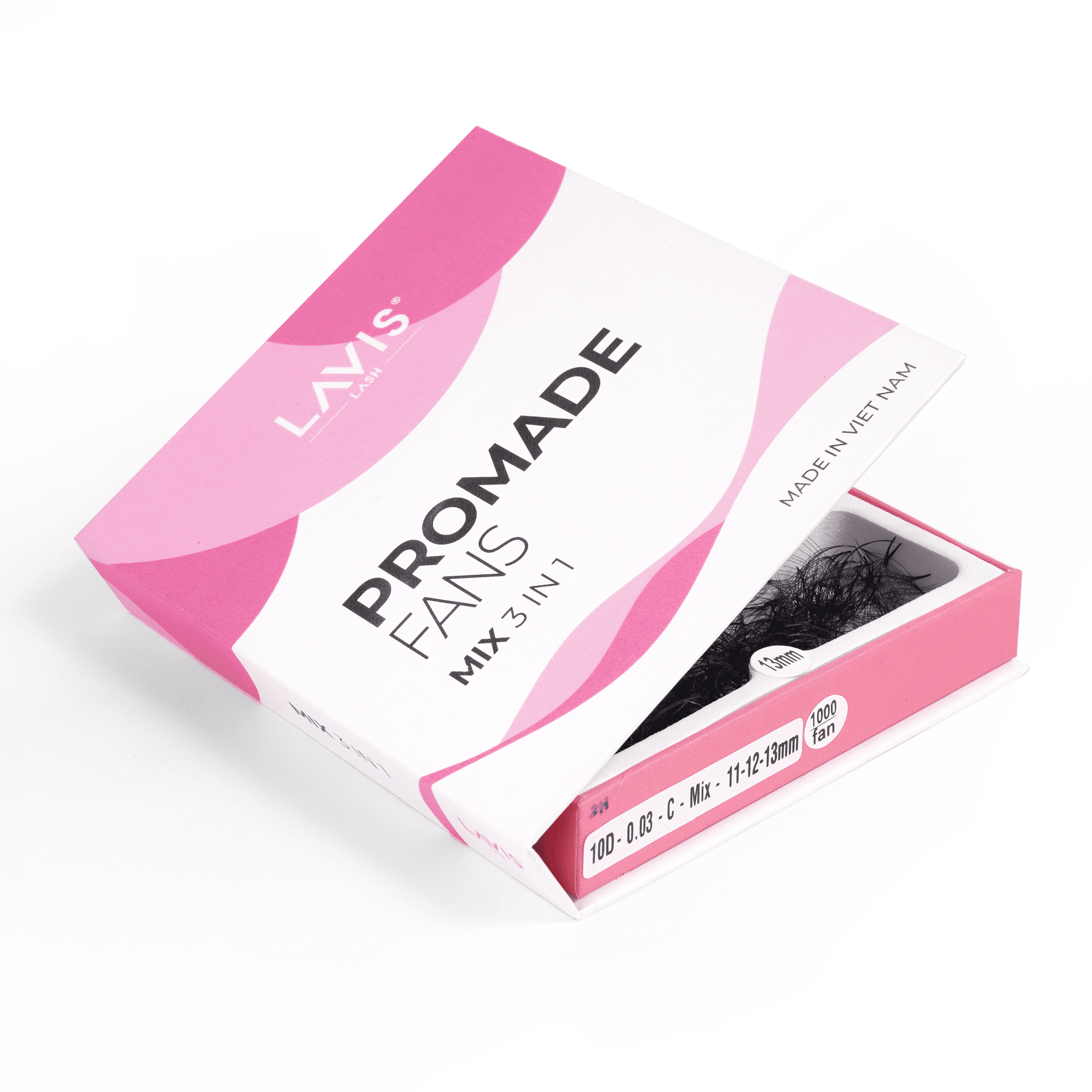Loose Mix 3 Extension Private Label Eyelashes Individual Eyelash Extension Synthetic OEM Customized From Vietnam 3