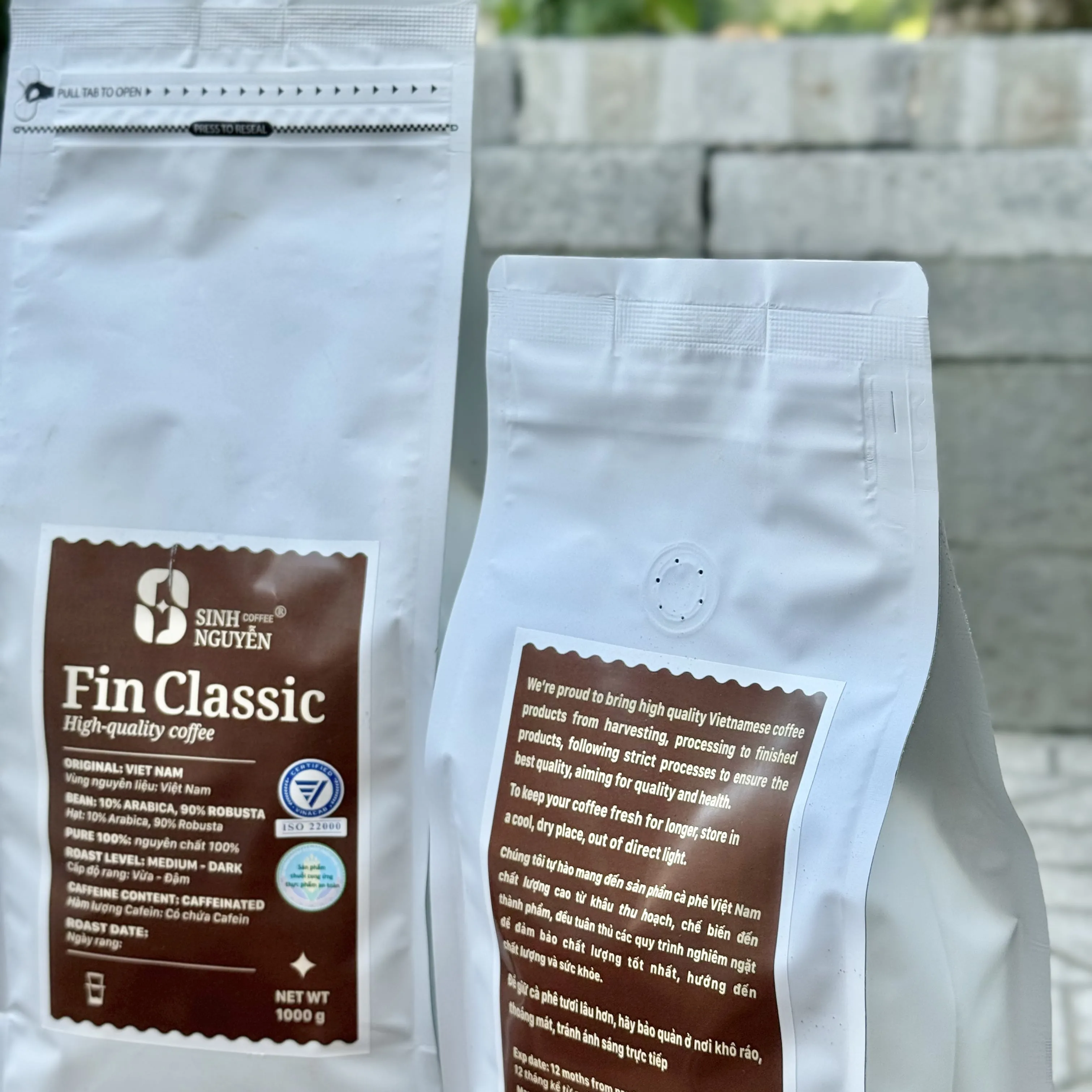 Arabica Medium Roasted Whole Bean Coffee Buy Fin Classic Ground Coffee from Vietnam Manufacturer - 1kg Premium Quality  6