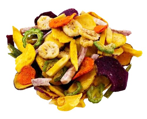 Healthy Food 12 Kinds of Fruits & Vegetables Mixed Freeze Cripsy Snacks Dried Natural Fruits and Vegetables Vietnam Manufacturer 5