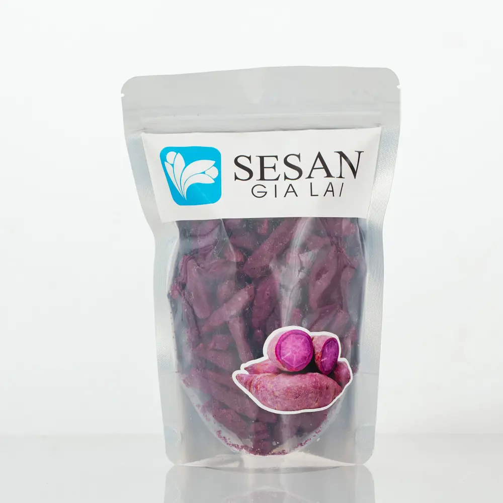 Organic Dried Purple Sweet Potato Natural No Preservatives OEM Sweet Made From Fresh Purple Sweet Potato 1