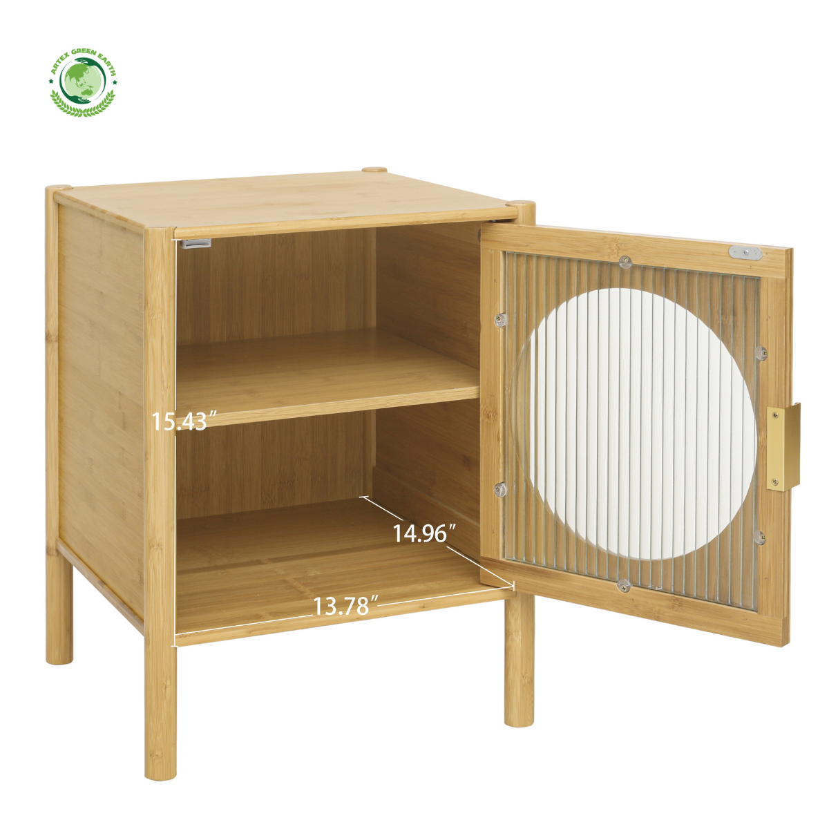 Bamboo Bedside Table Accent, Household items made from bamboo laminated, safe for health and aesthetically pleasing, wholesale. 5