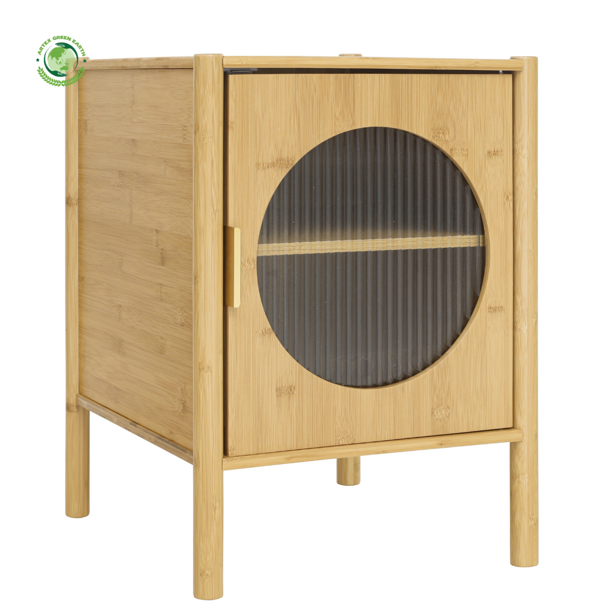 Bamboo Bedside Table Accent, Household items made from bamboo laminated, safe for health and aesthetically pleasing, wholesale. 1