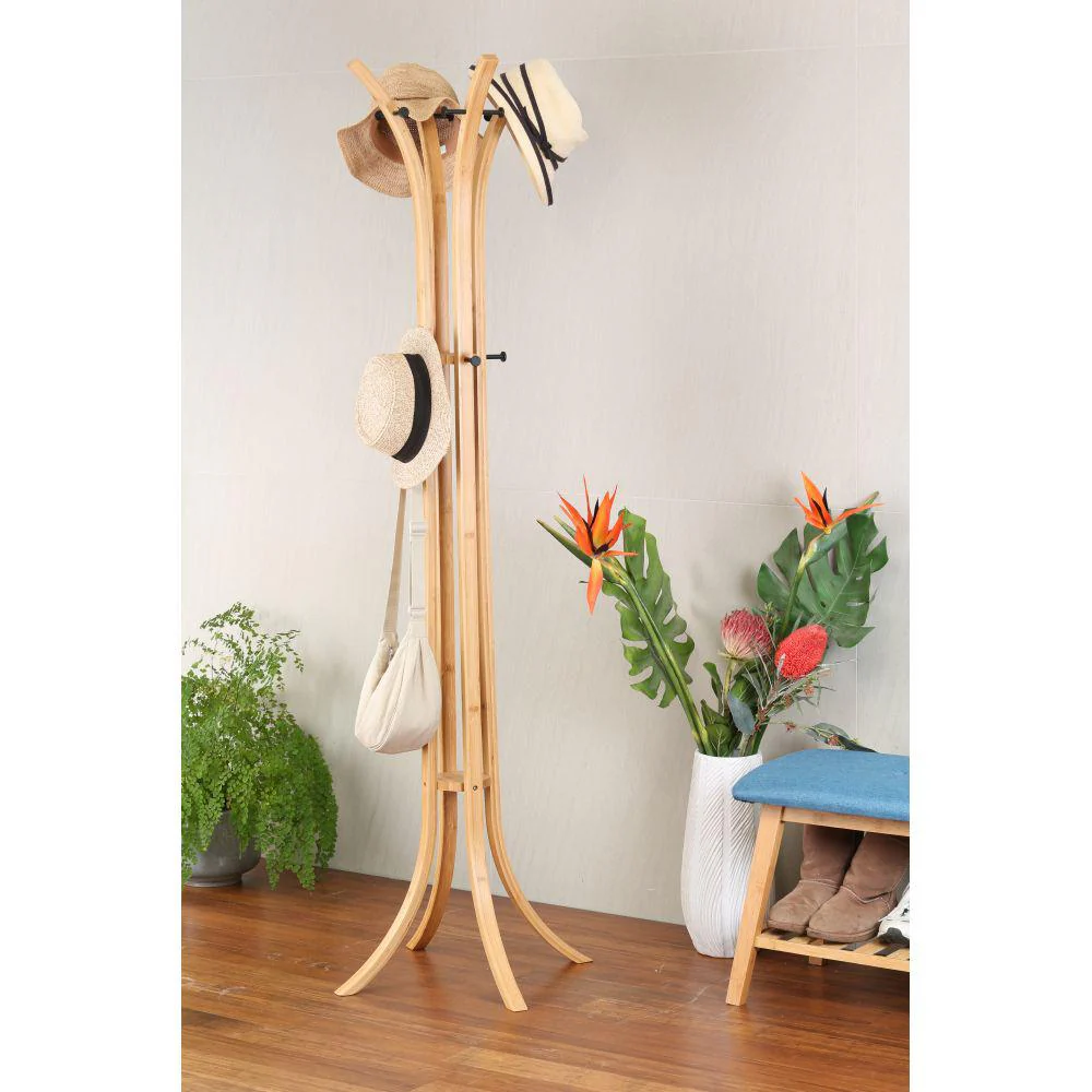 Bamboo Coat & Hat Rack, Household items made from bamboo laminated, safe for health and aesthetically pleasing, wholesale. 3