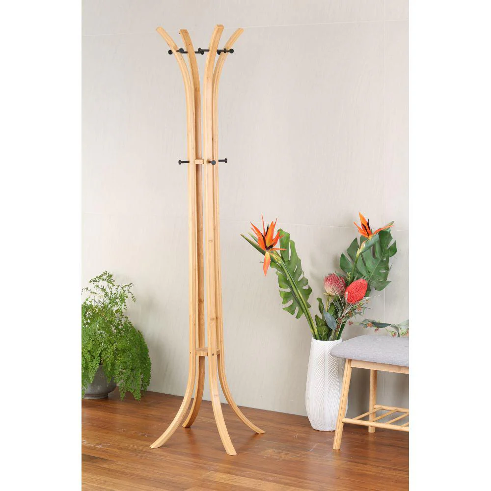 Bamboo Coat & Hat Rack, Household items made from bamboo laminated, safe for health and aesthetically pleasing, wholesale. 2