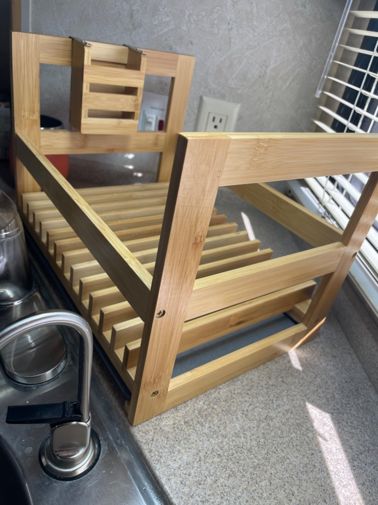 Bamboo Dish Drying Rack, Household items made from bamboo laminated, safe for health and aesthetically pleasing, wholesale. 3