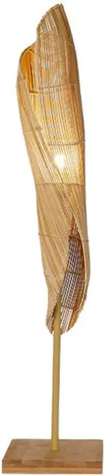 Bamboo Floor Lamp, Lamps made from handmade materials, home decoration accessories, wholesale. 2