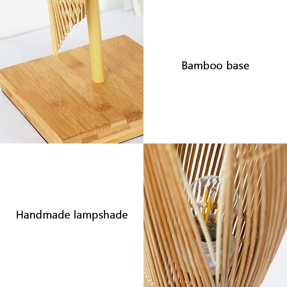 Bamboo Floor Lamp, Lamps made from handmade materials, home decoration accessories, wholesale. 3