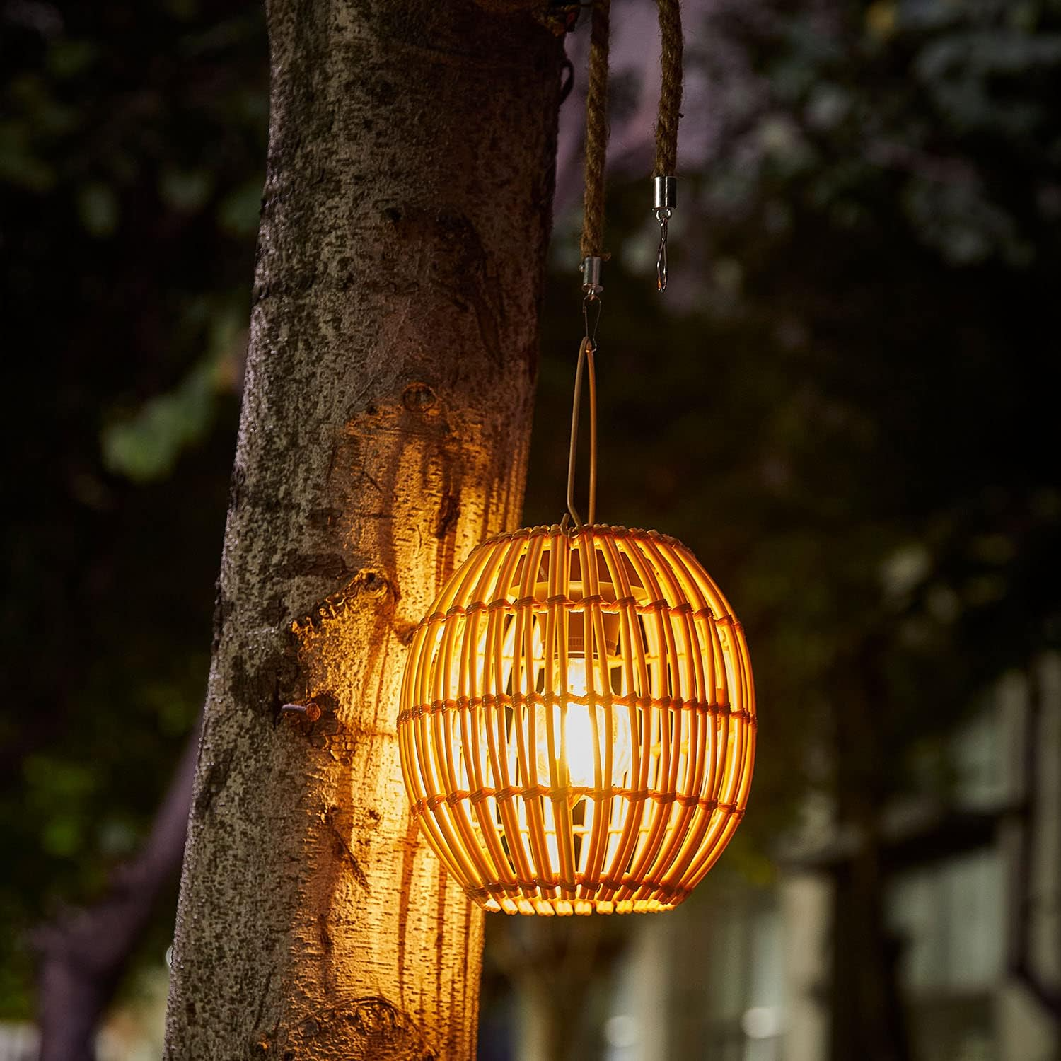 Bamboo lantern, Lamps made from handmade materials, home decoration accessories, wholesale. 2