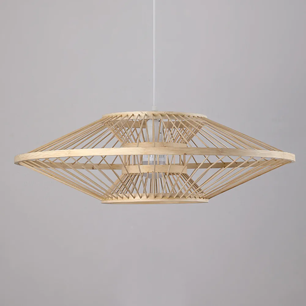 Bamboo Lantern Pendant Light, Lamps made from handmade materials, home decoration accessories, wholesale. 1