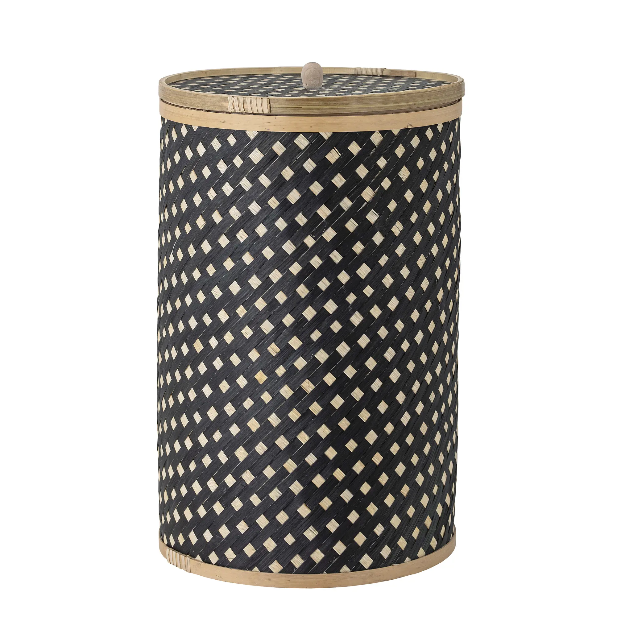 Bamboo laundry basket with lid, Multi-purpose storage basket, home organization accessory, highly aesthetic wholesale available. 1